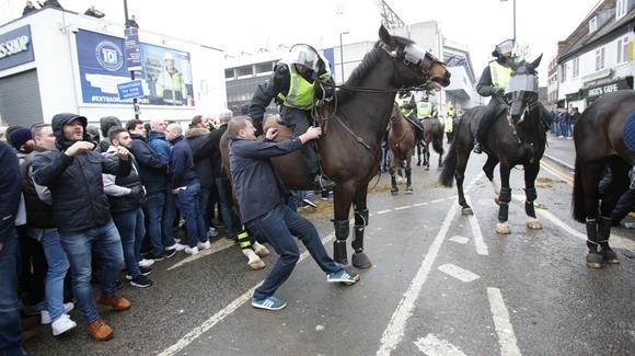 Britain Soccer FA Cup Fans