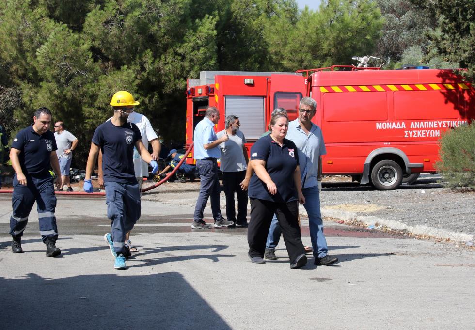 ΠΥΡΚΑΓΙΑ ΣΕ ΕΡΓΟΣΤΑΣΙΟ ΣΤΟΝ ΣΤΡΟΒΟΛΟ