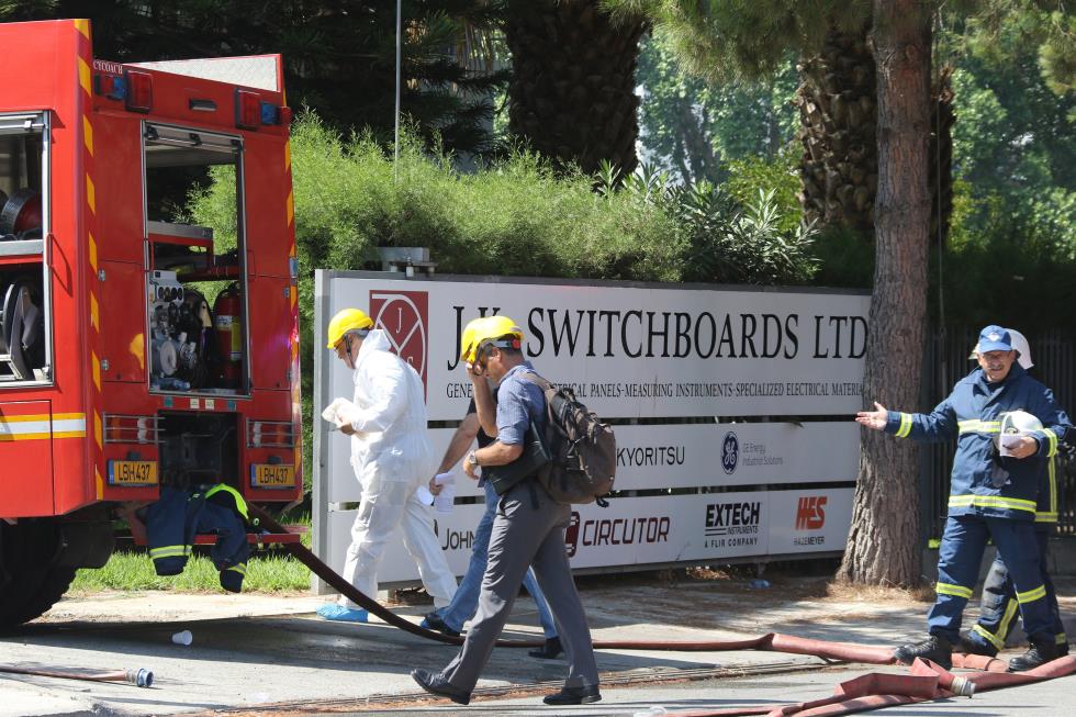 ΠΥΡΚΑΓΙΑ ΣΕ ΕΡΓΟΣΤΑΣΙΟ ΣΤΟΝ ΣΤΡΟΒΟΛΟ