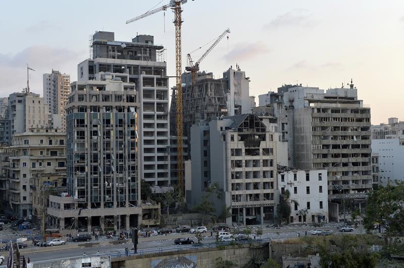 Large explosion in harbor area rocks Lebanon
